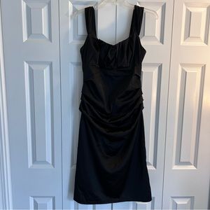 Black Satin Dress